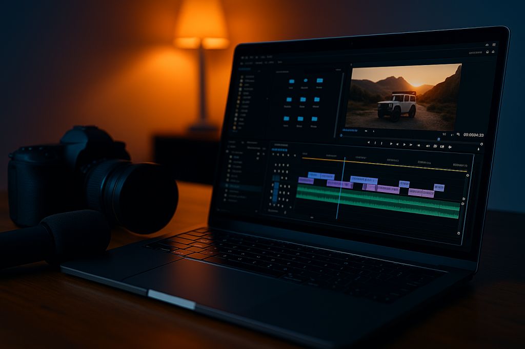 Створення відеороликів і відеопрезентацій — сценарій, монтаж, озвучення, субтитри